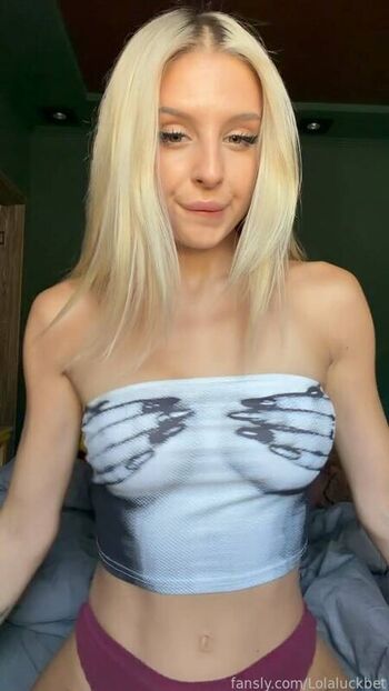 Full leaked Lolaluckbet private onlyfans photo
